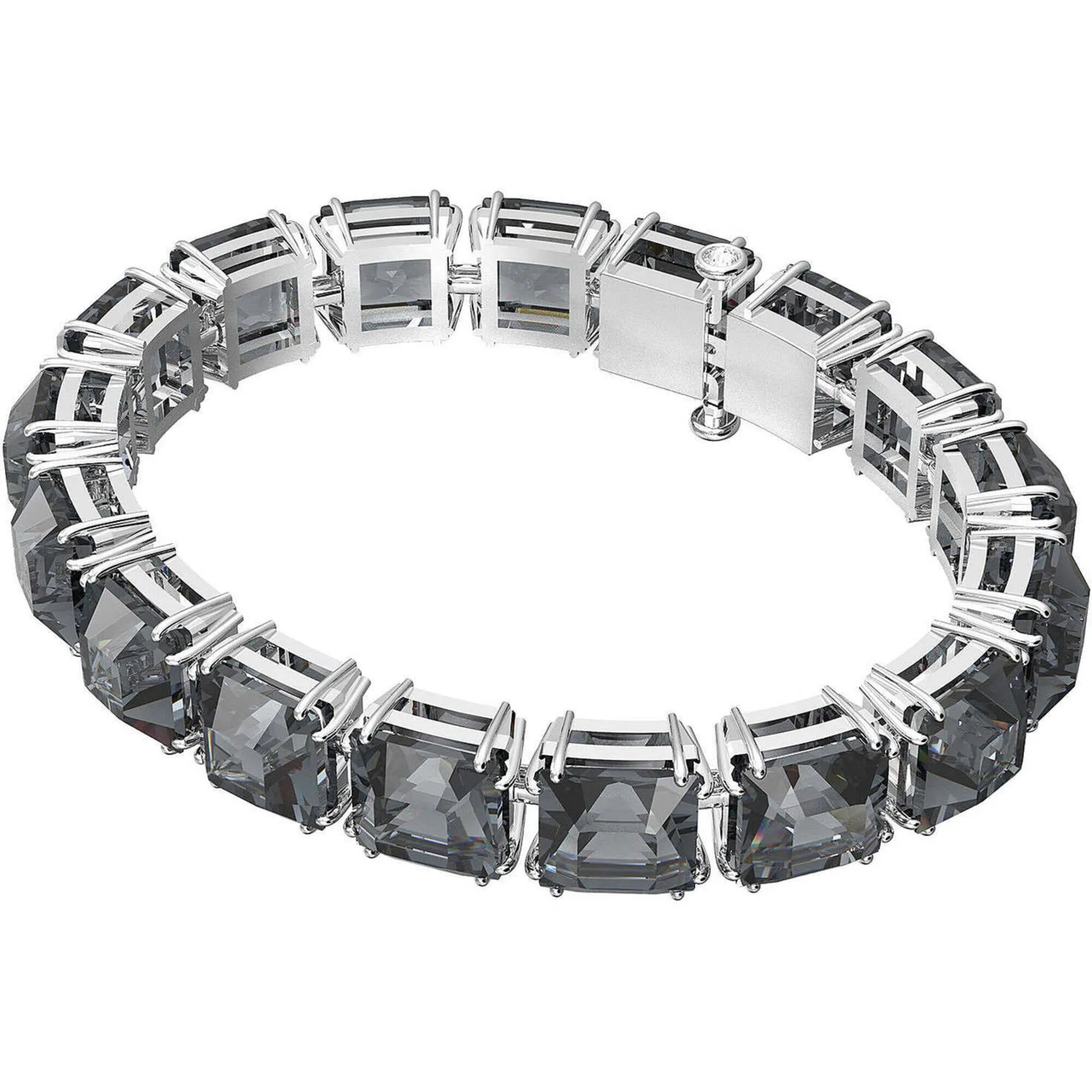 Swarovski Jewelry Swarovski Unisex Bracelet - Millenia Grey Crystals with Ruthenium Plated | 5612682