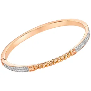 Swarovski Jewelry Swarovski Women's Bangle Bracelet - Fiction Rose Gold Plated with Crystals | 5230676