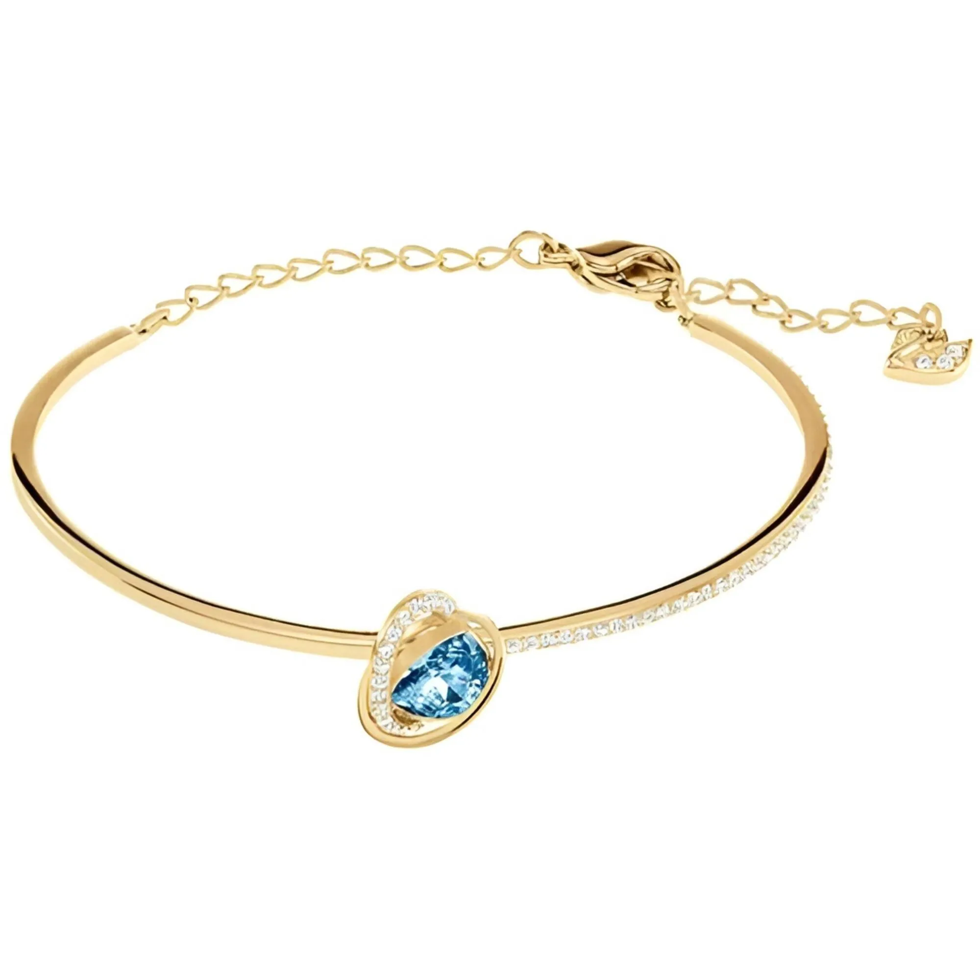 Swarovski Jewelry Swarovski Women's Bangle Bracelet - Outstanding Blue Stone and Crystals | 5455032