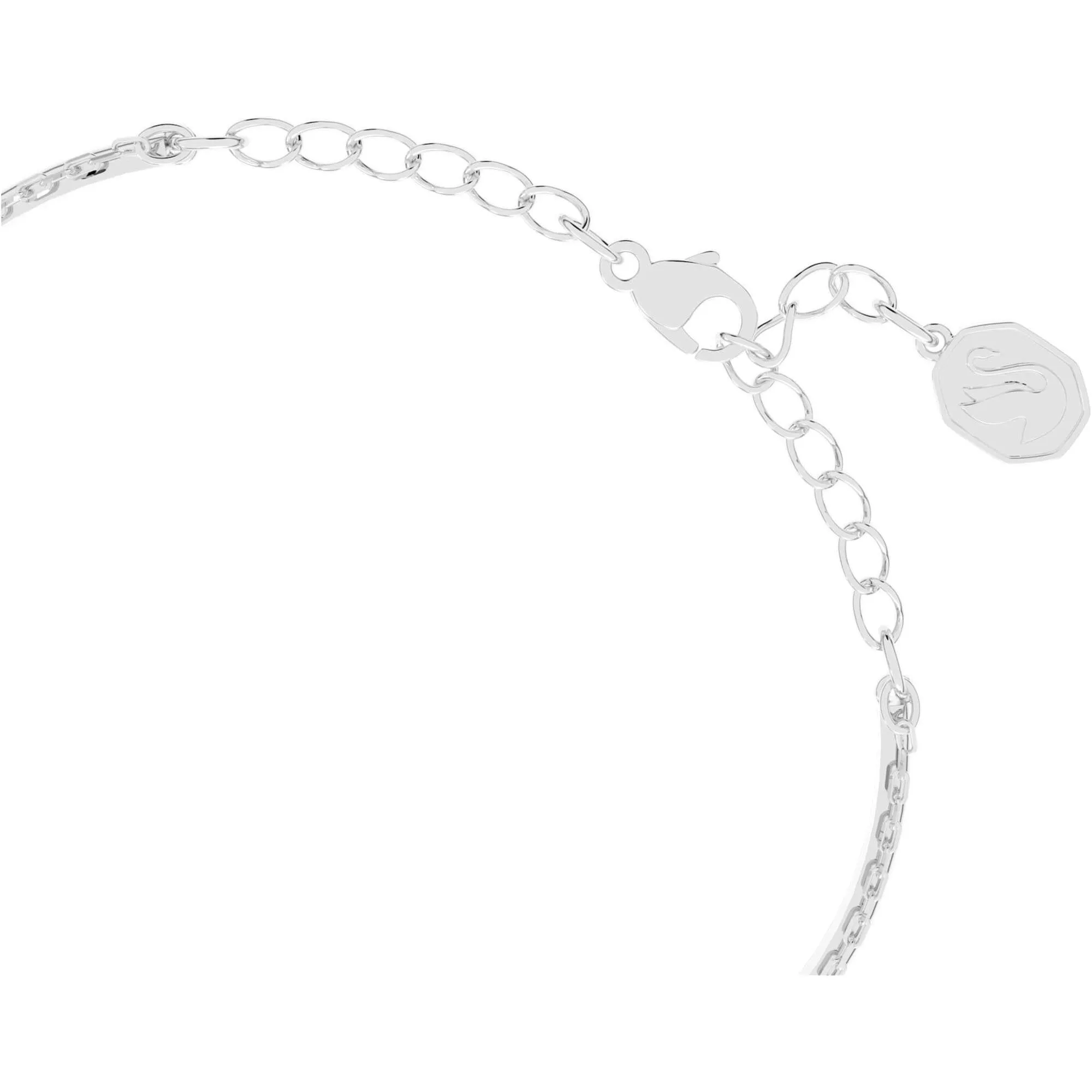 Swarovski Jewelry Swarovski Women's Bangle Bracelet - Signum Swan Blue Crystal Rhodium Plated | 5628552