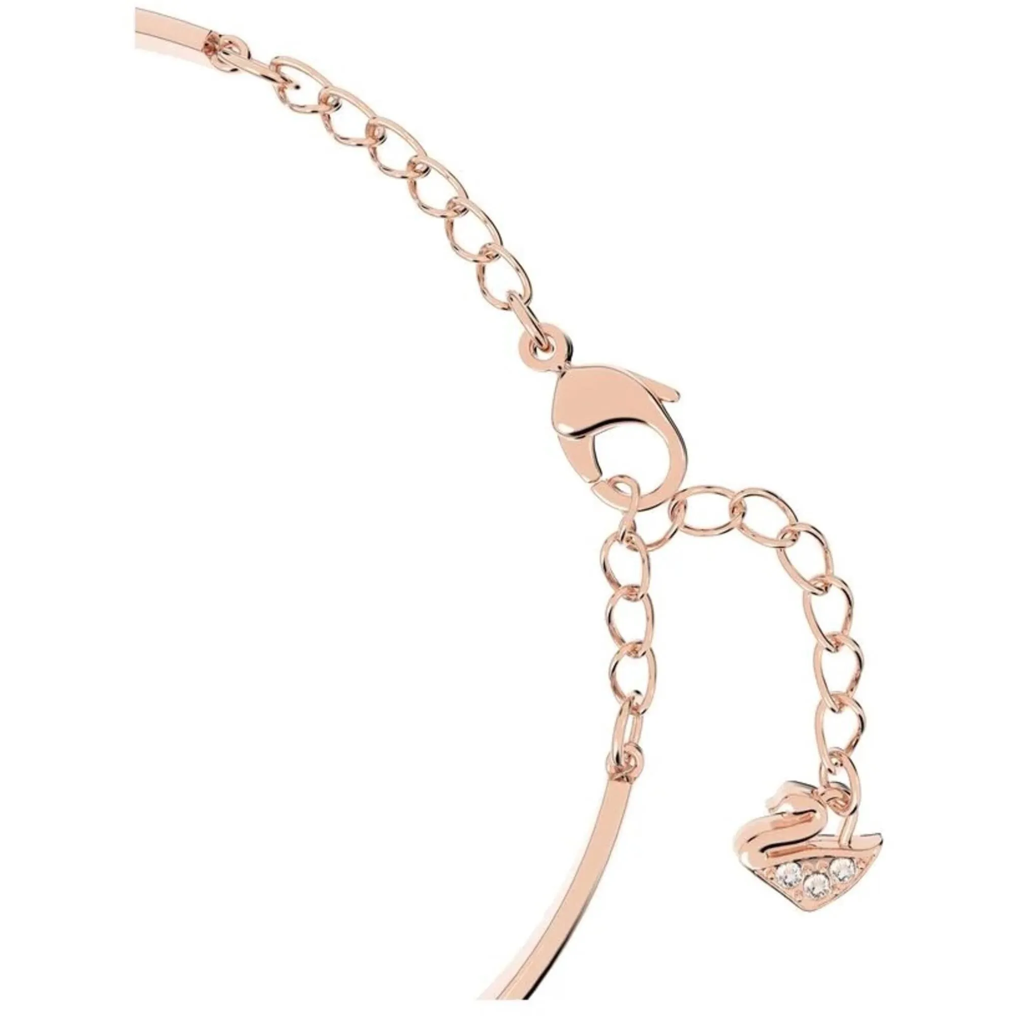 Swarovski Jewelry Swarovski Women's Bangle Bracelet - Swarovski Symbolic Duo Moon Rose Gold | 5429729