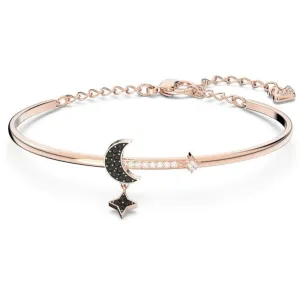 Swarovski Jewelry Swarovski Women's Bangle Bracelet - Swarovski Symbolic Duo Moon Rose Gold | 5429729