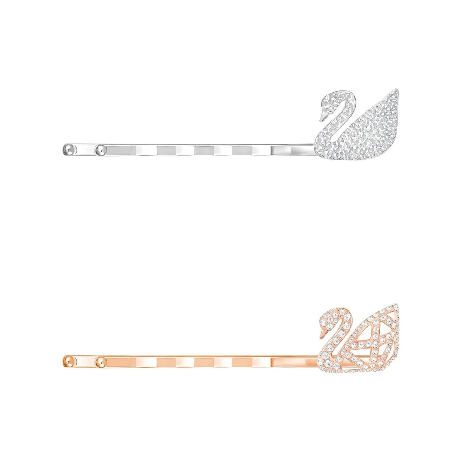 Swarovski Jewelry Swarovski Women's Bobby Pin Set - Iconic Swan Mixed Plating | 5369577