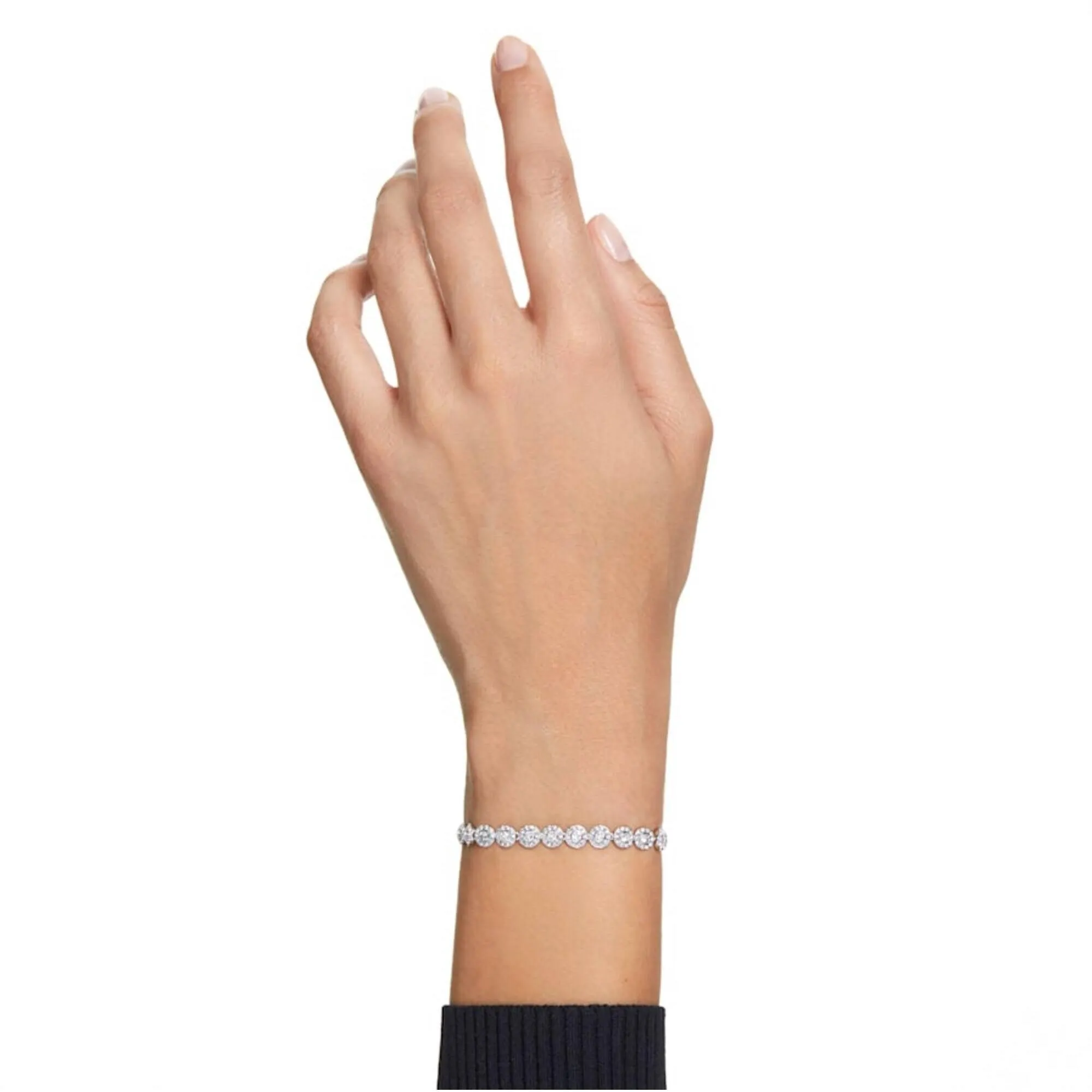 Swarovski Jewelry Swarovski Women's Bracelet - Angelic Clear Crystal Pave Rhodium Plated | 5071173