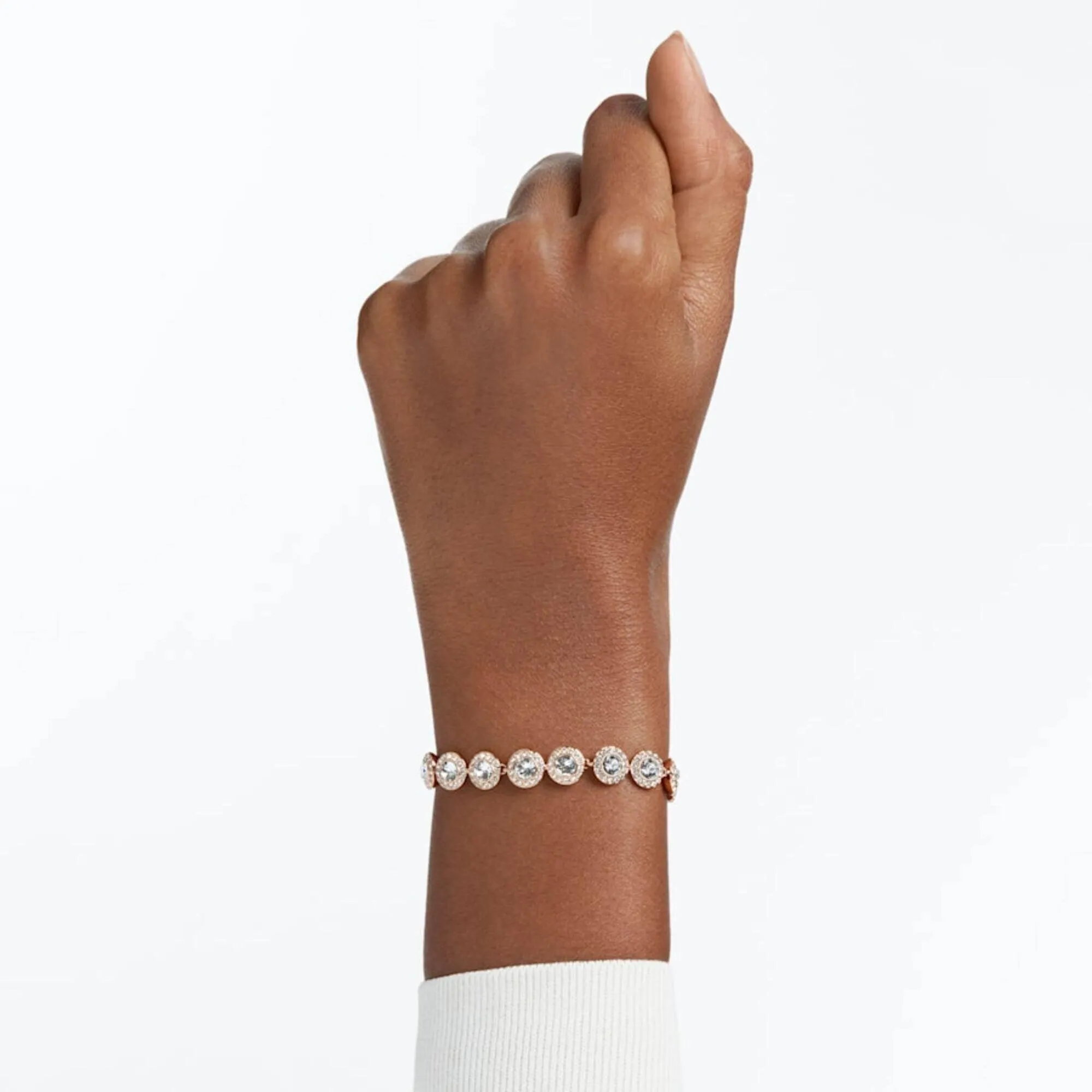 Swarovski Jewelry Swarovski Women's Bracelet - Angelic Crystals Rose Gold Plated, Medium | 5240513