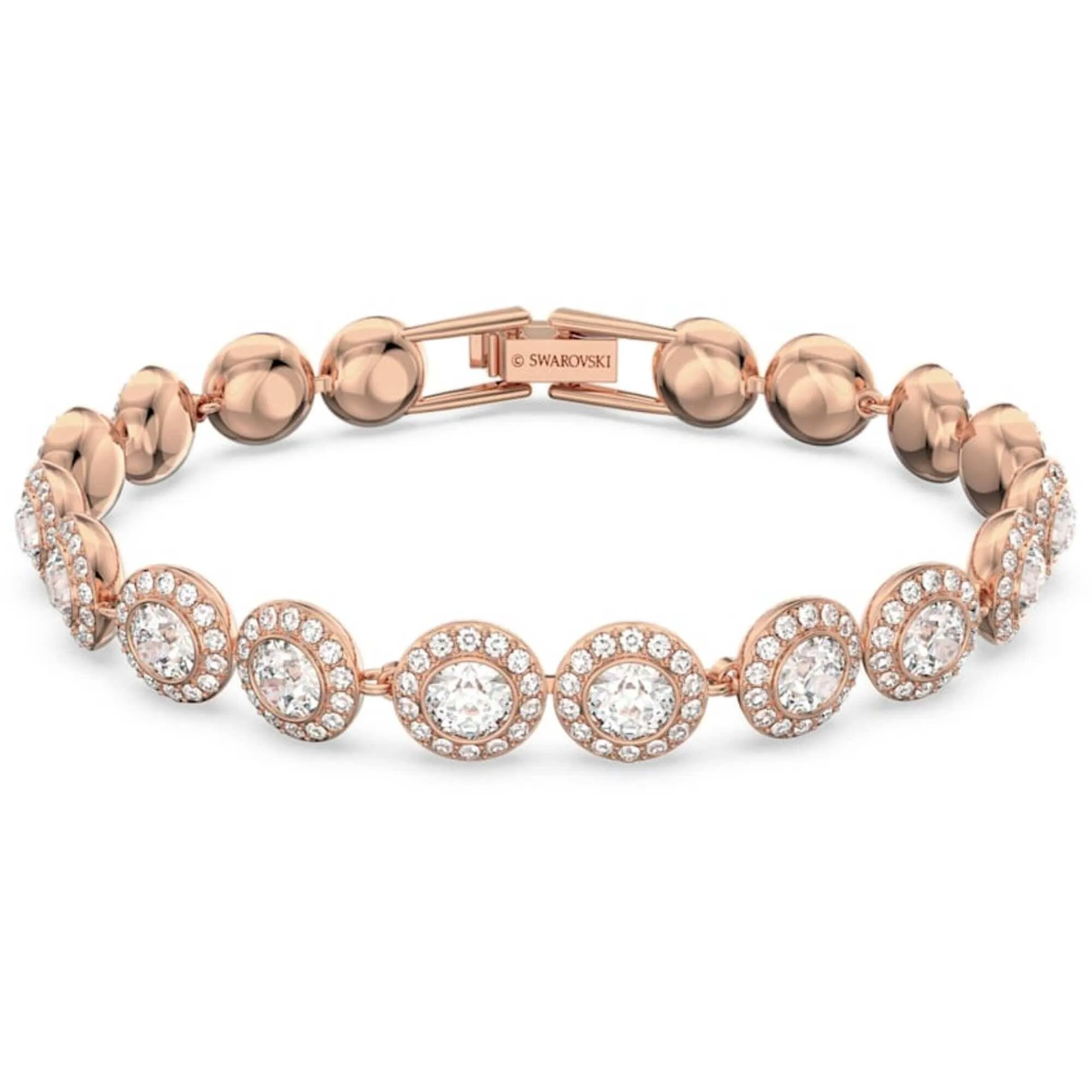 Swarovski Jewelry Swarovski Women's Bracelet - Angelic Crystals Rose Gold Plated, Medium | 5240513