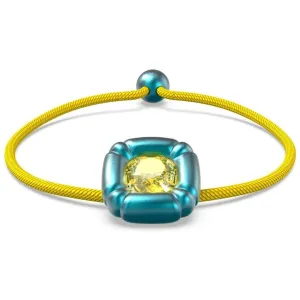 Swarovski Jewelry Swarovski Women's Bracelet - Dulcis Cushion Cut Crystals Blue and Yellow | 5613667
