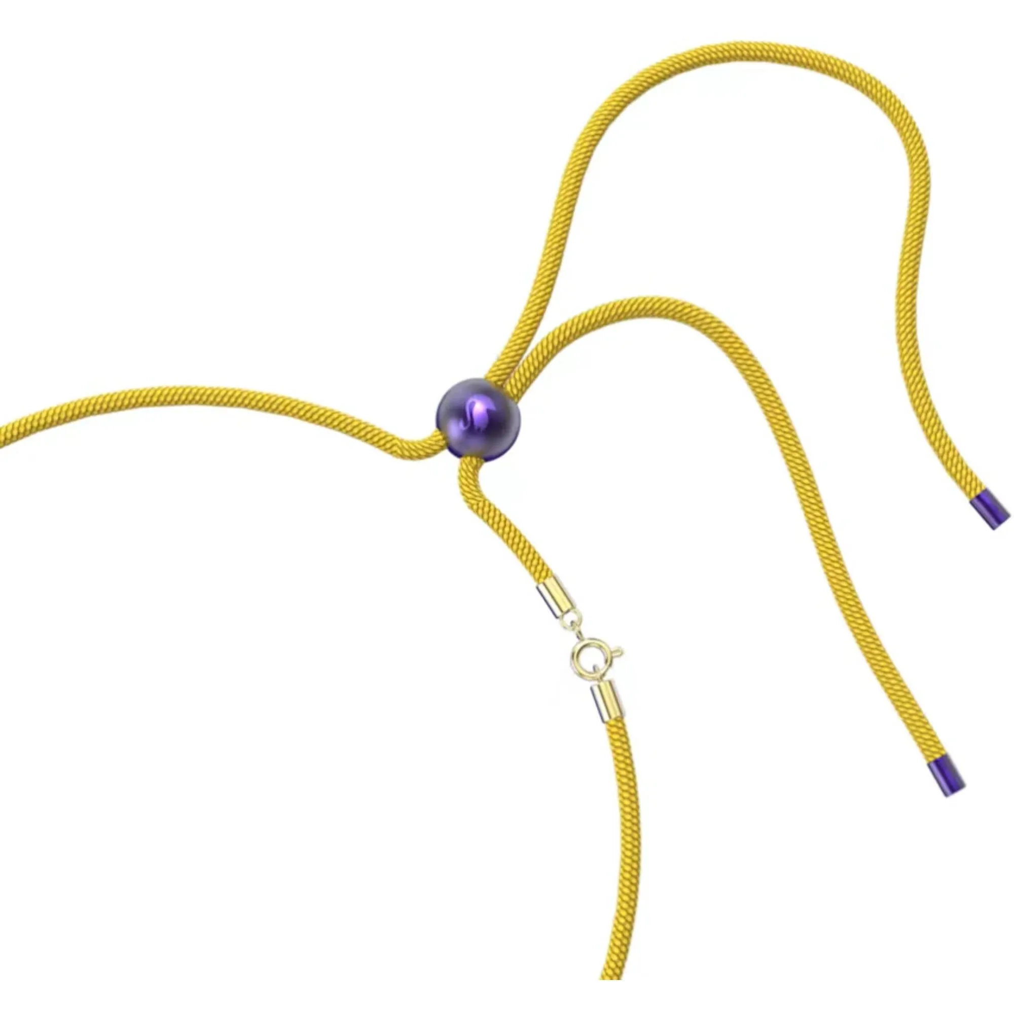 Swarovski Jewelry Swarovski Women's Bracelet - Dulcis Purple and Yellow Cushion Cut Crystals | 5613645