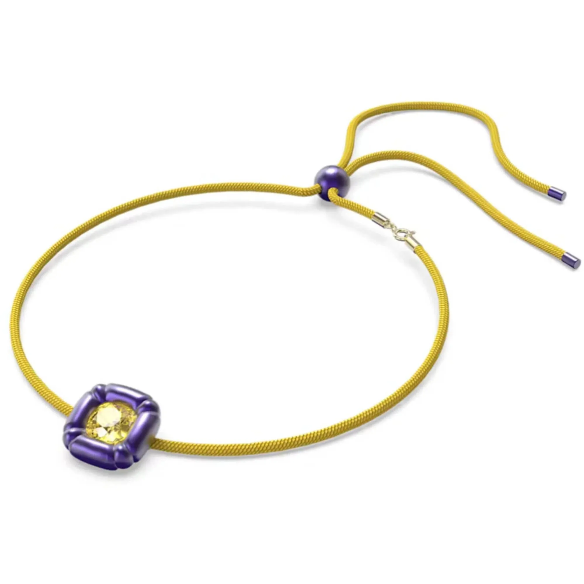 Swarovski Jewelry Swarovski Women's Bracelet - Dulcis Purple and Yellow Cushion Cut Crystals | 5613645