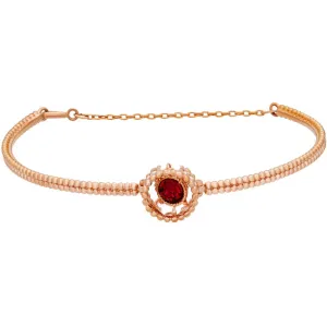 Swarovski Jewelry Swarovski Women's Bracelet - Oxygen Red Crystal Matte Rose Gold Plated | 5482675