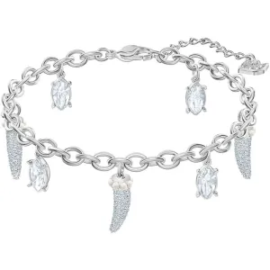 Swarovski Jewelry Swarovski Women's Bracelet - Polar Bestiary Teeth Motifs Rhodium Plated | 5501007
