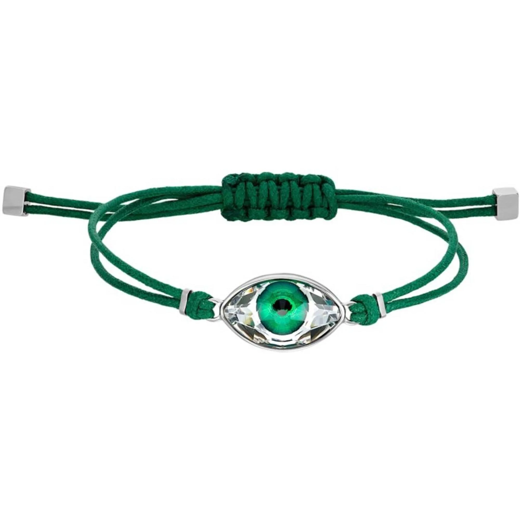 Swarovski Jewelry Swarovski Women's Bracelet - Power Green Evil Eye Adjustable Cord | 5551805