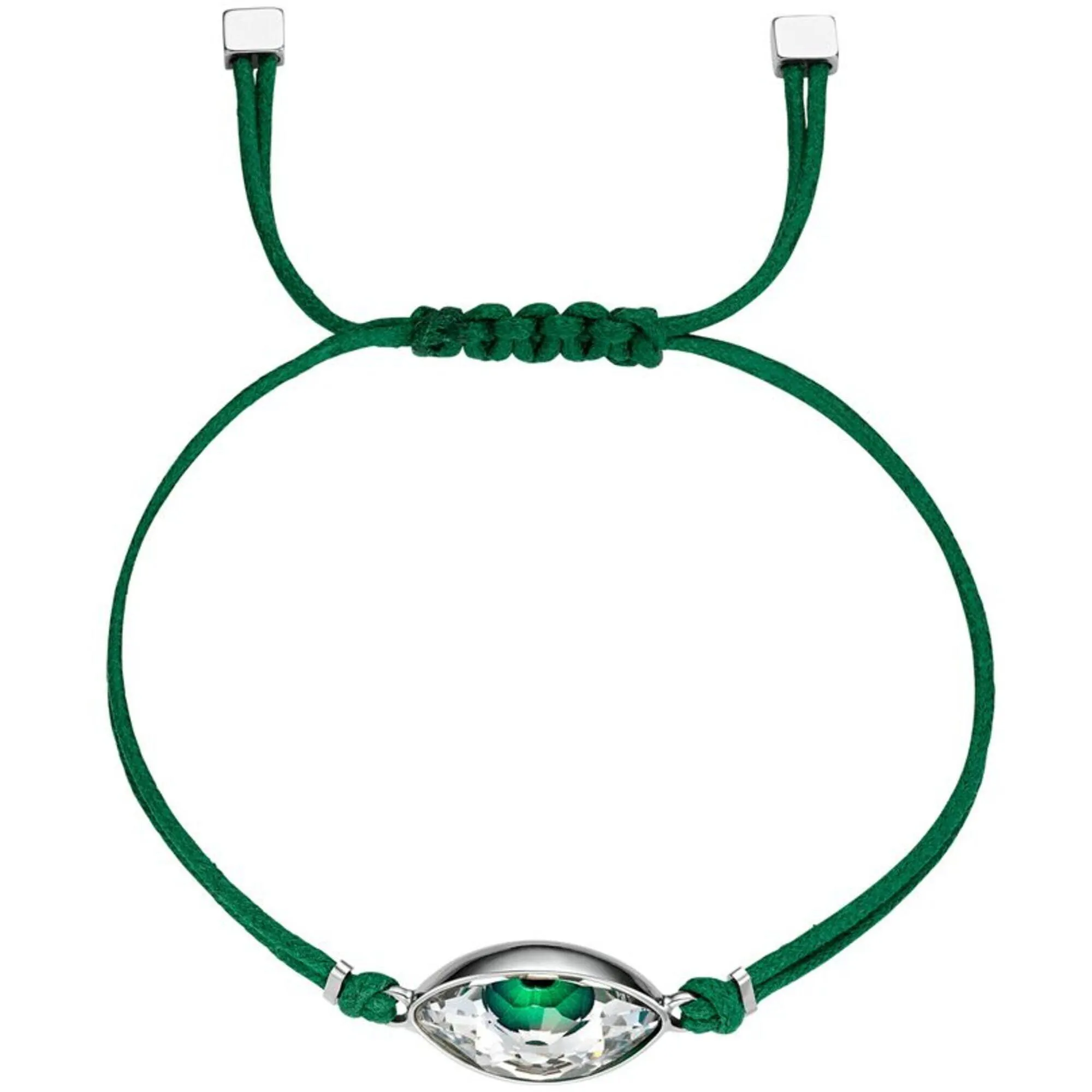Swarovski Jewelry Swarovski Women's Bracelet - Power Green Evil Eye Adjustable Cord | 5551805