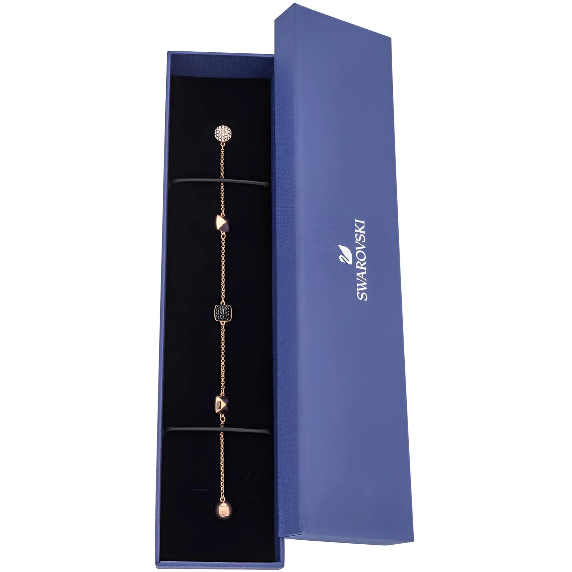 Swarovski Jewelry Swarovski Women's Bracelet - Remix Rose Gold Tone with Spike Strand Crystal | 5373213