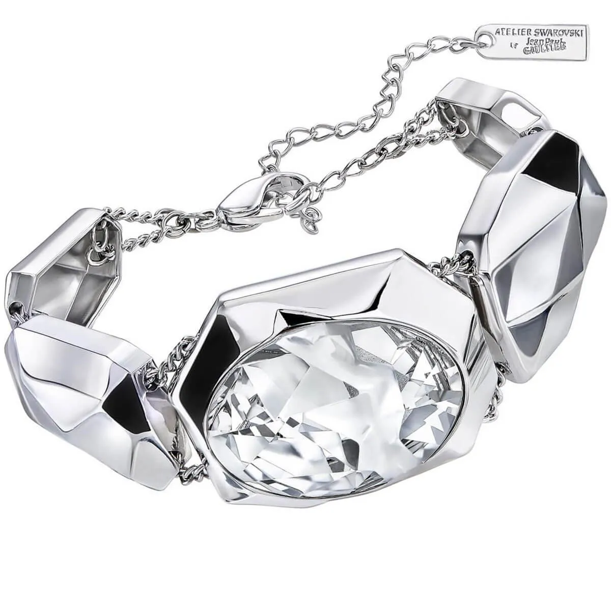 Swarovski Jewelry Swarovski Women's Bracelet - Reverse Rhodium Plated Crystal | 5243745