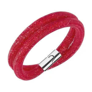 Swarovski Jewelry Swarovski Women's Bracelet - Stardust 15-3/4" Inch Red Crystal Double Wrap | 5184845