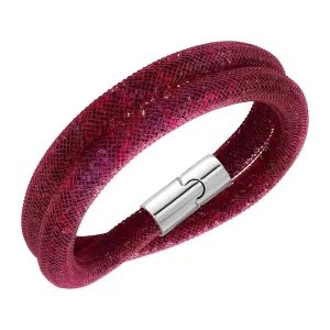 Swarovski Jewelry Swarovski Women's Bracelet - Stardust 15" Inch Ruby Red Crystal Double Wrap | 5139748