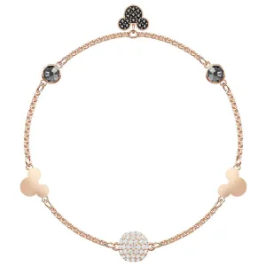 Swarovski Jewelry Swarovski Women's Bracelet - Swarovski Remix Rose Gold Tone Mickey Strand | 5470623