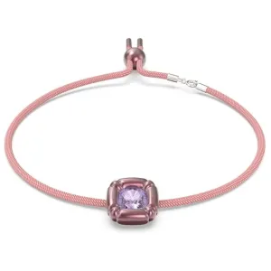 Swarovski Jewelry Swarovski Women's Choker Necklace - Dulcis Pink Cord Purple Crystal | 5626400