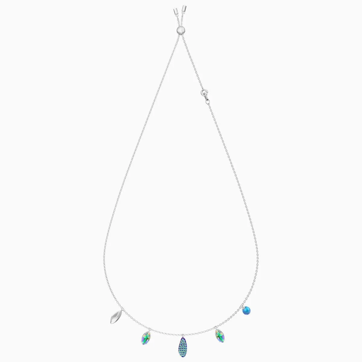Swarovski Jewelry Swarovski Women's Choker Necklace - Organic Multicolored Rhodium Plated | 5470520
