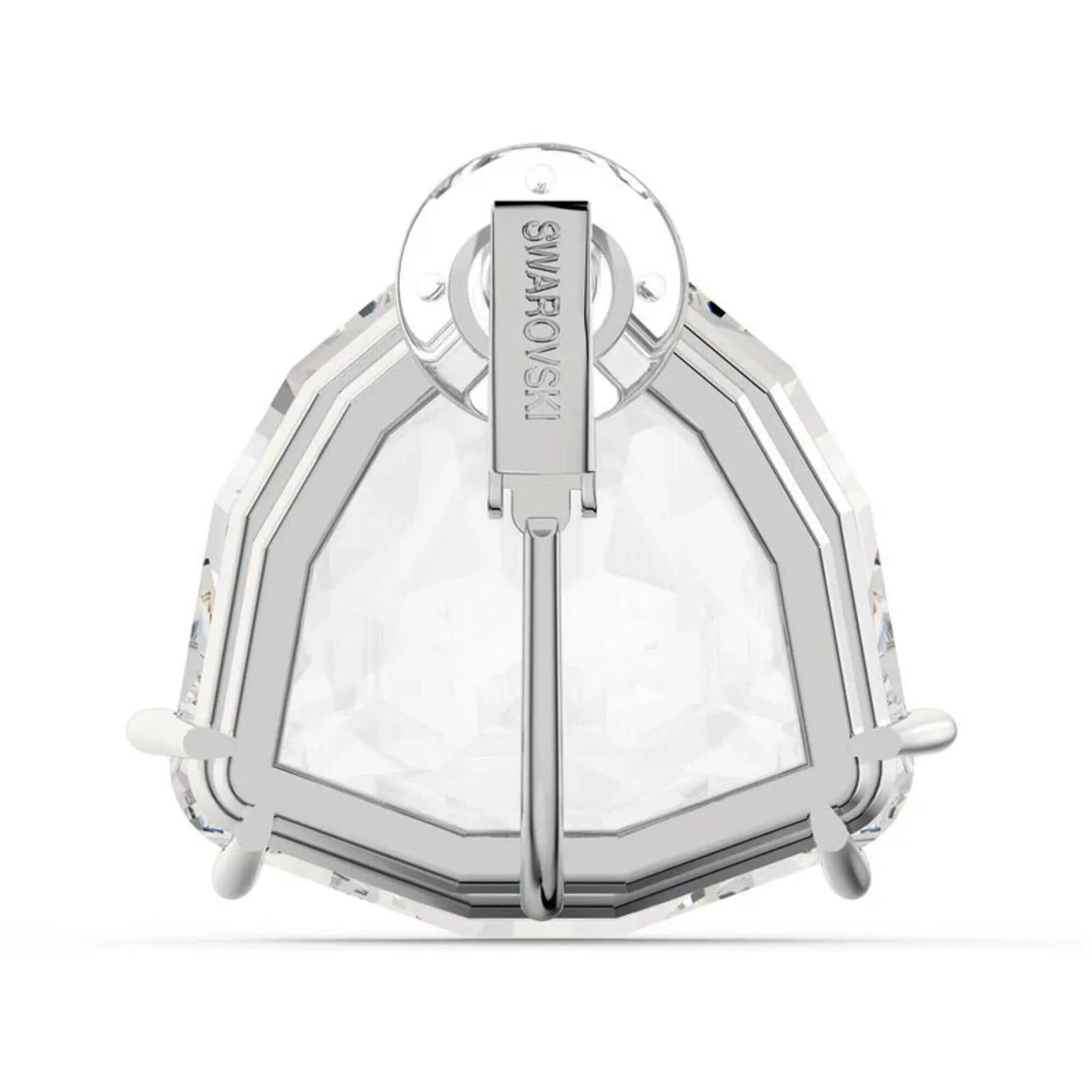 Swarovski Jewelry Swarovski Women's Clip Earring - Mesmera Single Clear Triangle Cut Crystal | 5600752