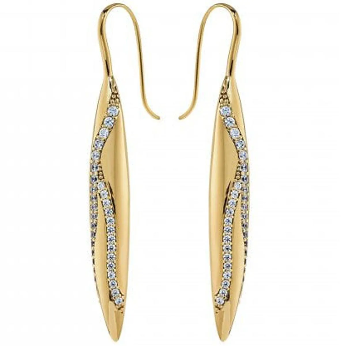 Swarovski Jewelry Swarovski Women's Drop Earrings - Atelier Gilded Cubic Zirconia | 5534423