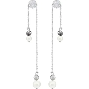 Swarovski Jewelry Swarovski Women's Earrings - Canopy Rhodium-Plated Crystal Dangle and Drop | 5412408