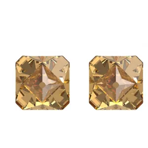Swarovski Jewelry Swarovski Women's Earrings - Chroma Gold Plated with Pyramid Cut Crystal | 5613680
