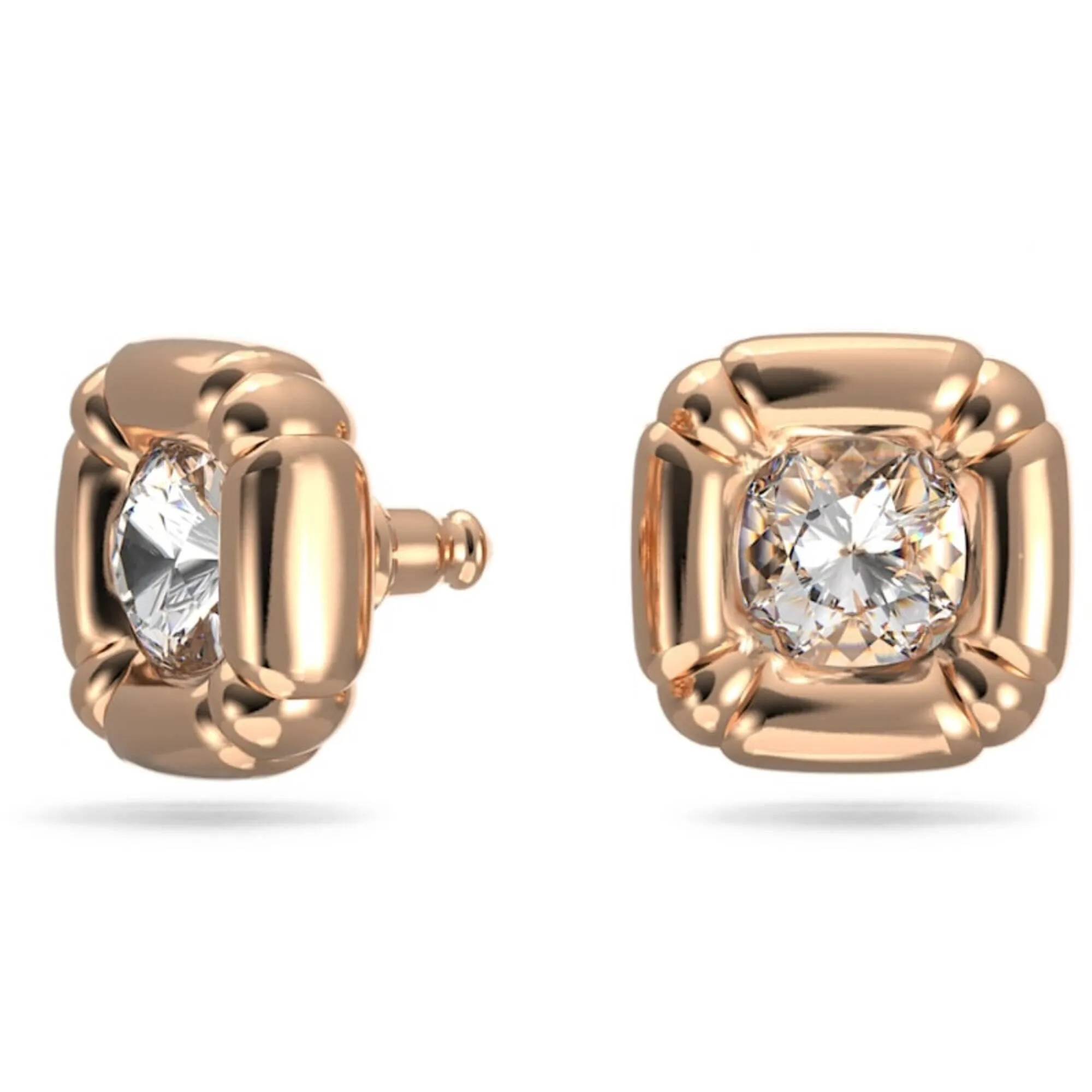 Swarovski Jewelry Swarovski Women's Earrings - Dulcis Cushion Cut Rose Gold Tone Plated Stud | 5617910