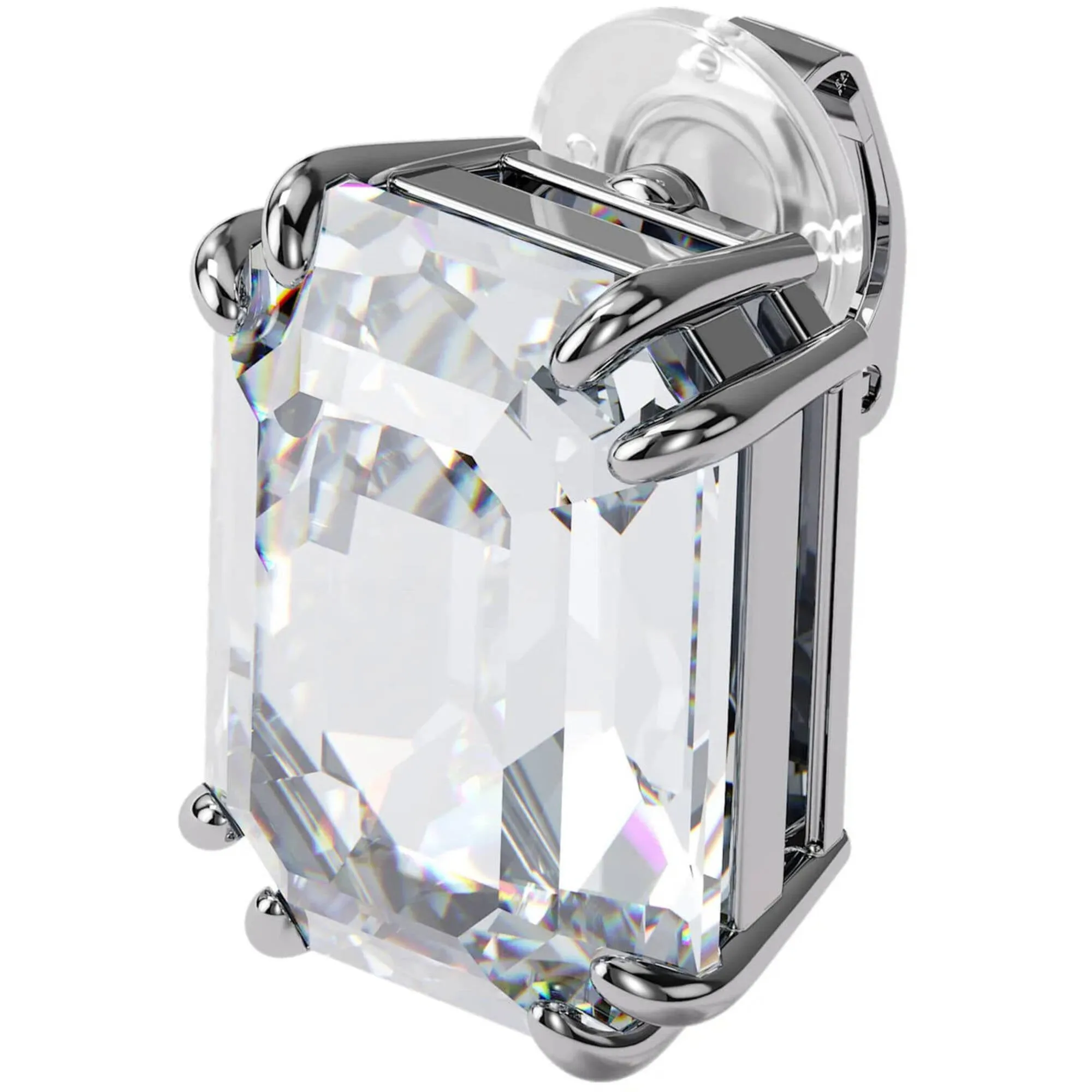 Swarovski Jewelry Swarovski Women's Earrings - Mesmera Crystal Rhodium Plated Clip-On Stud | 5600860