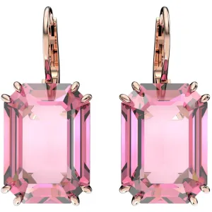 Swarovski Jewelry Swarovski Women's Earrings - Millenia Octagon Cut Pink Drop Rose Gold Tone | 5619502