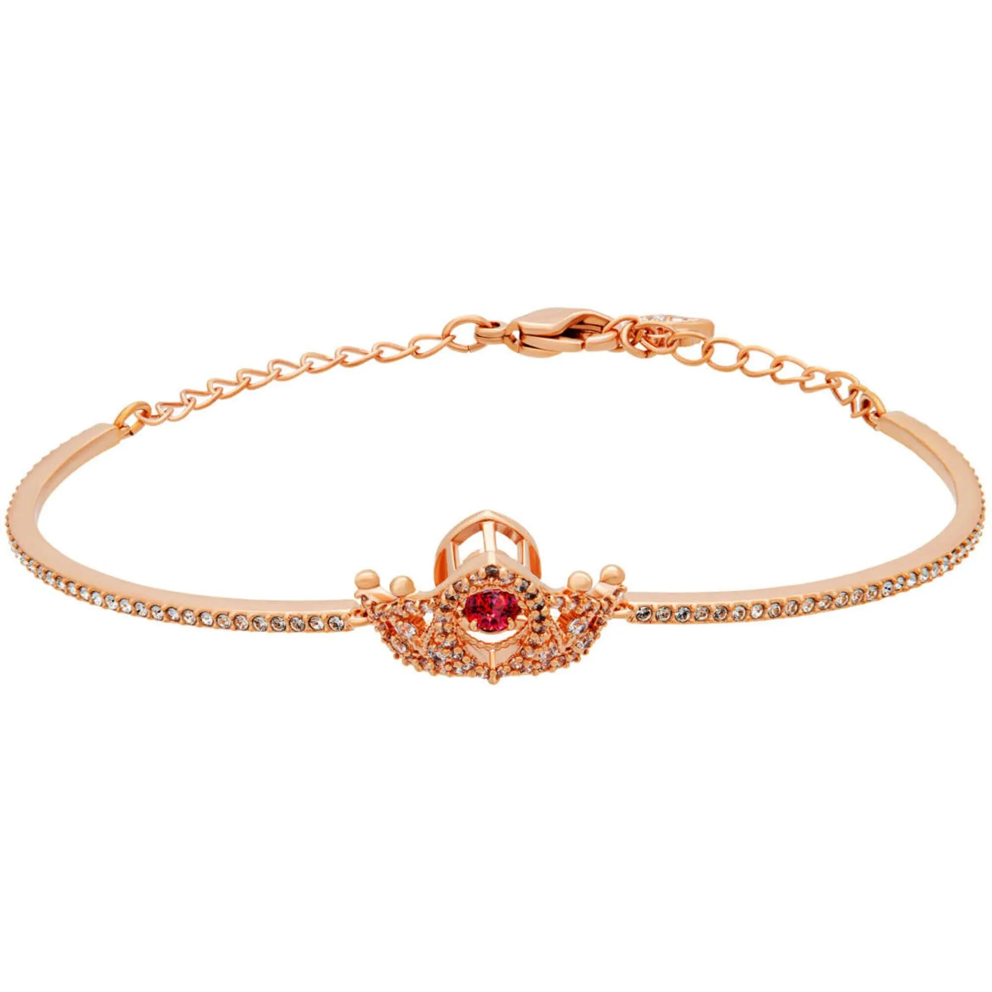Swarovski Jewelry Swarovski Women's Jewelry Set - Bee A Queen Red Stone Rose Gold Plated | 5501075