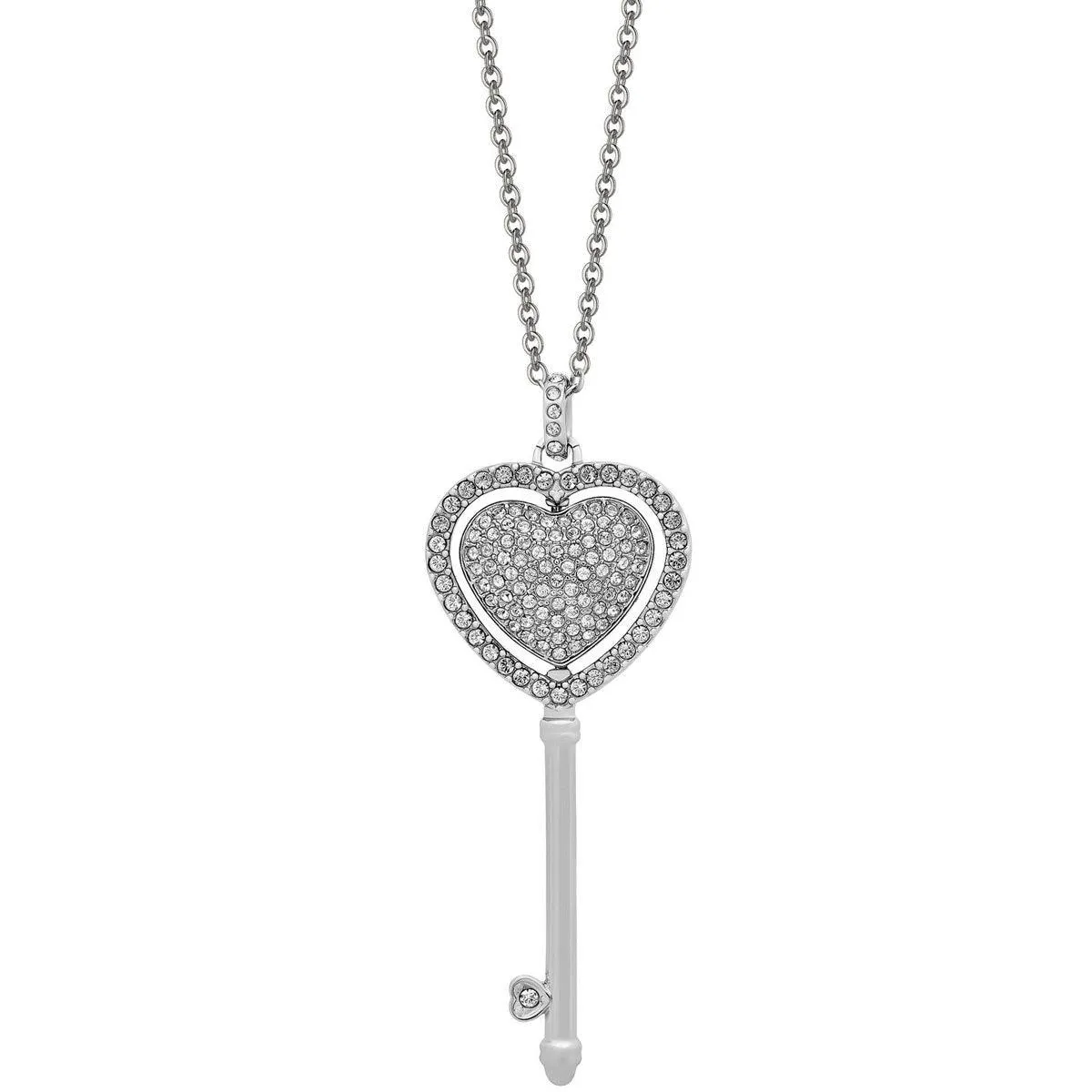 Swarovski Jewelry Swarovski Women's Jewelry Set - Engaged Rhodium-Plated Pink Crystal | 5225369
