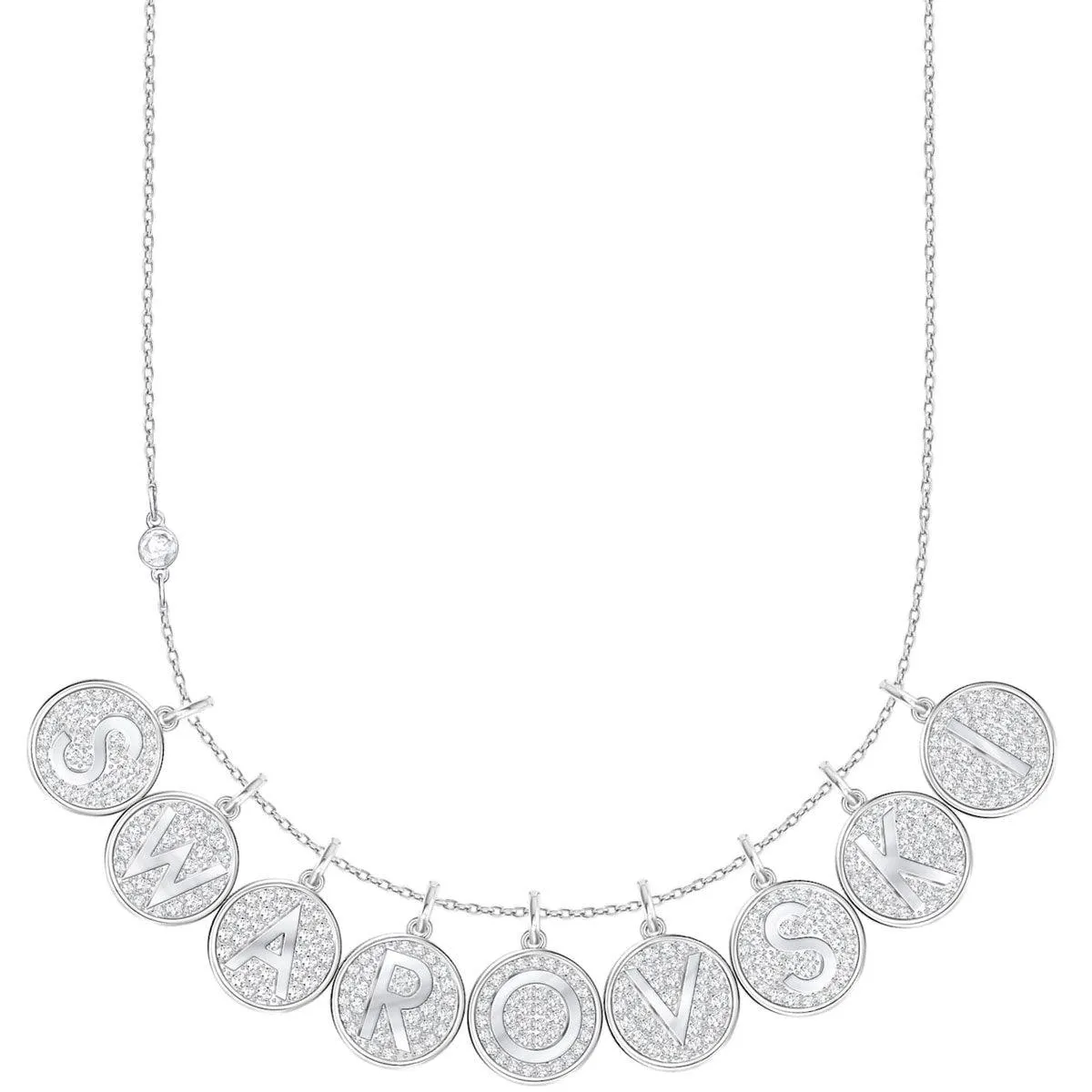 Swarovski Jewelry Swarovski Women's Necklace - Americas Letter R Clear Crystal Pendant | 5367209