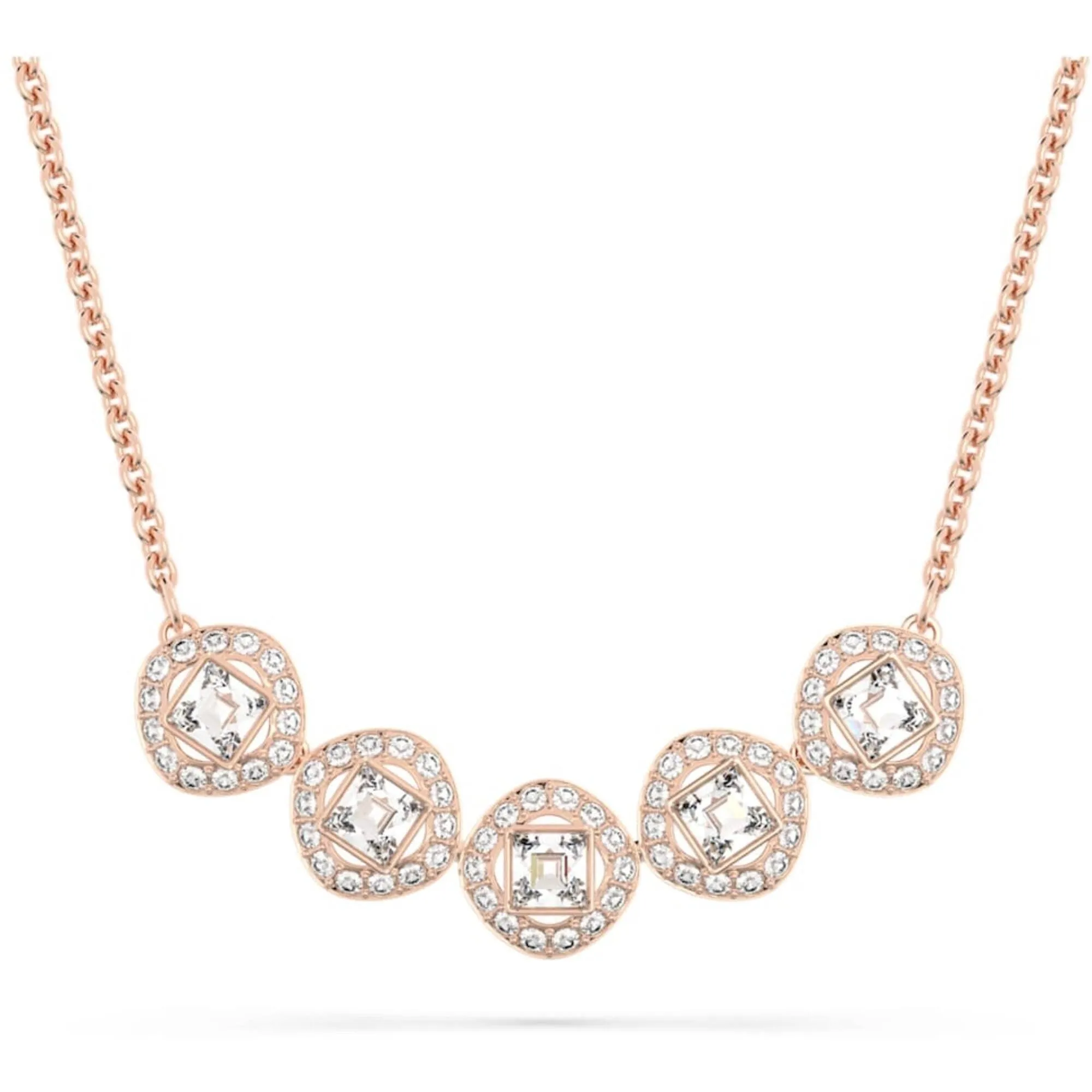 Swarovski Jewelry Swarovski Women's Necklace - Angelic Rose Gold Plated and Crystals | 5646715