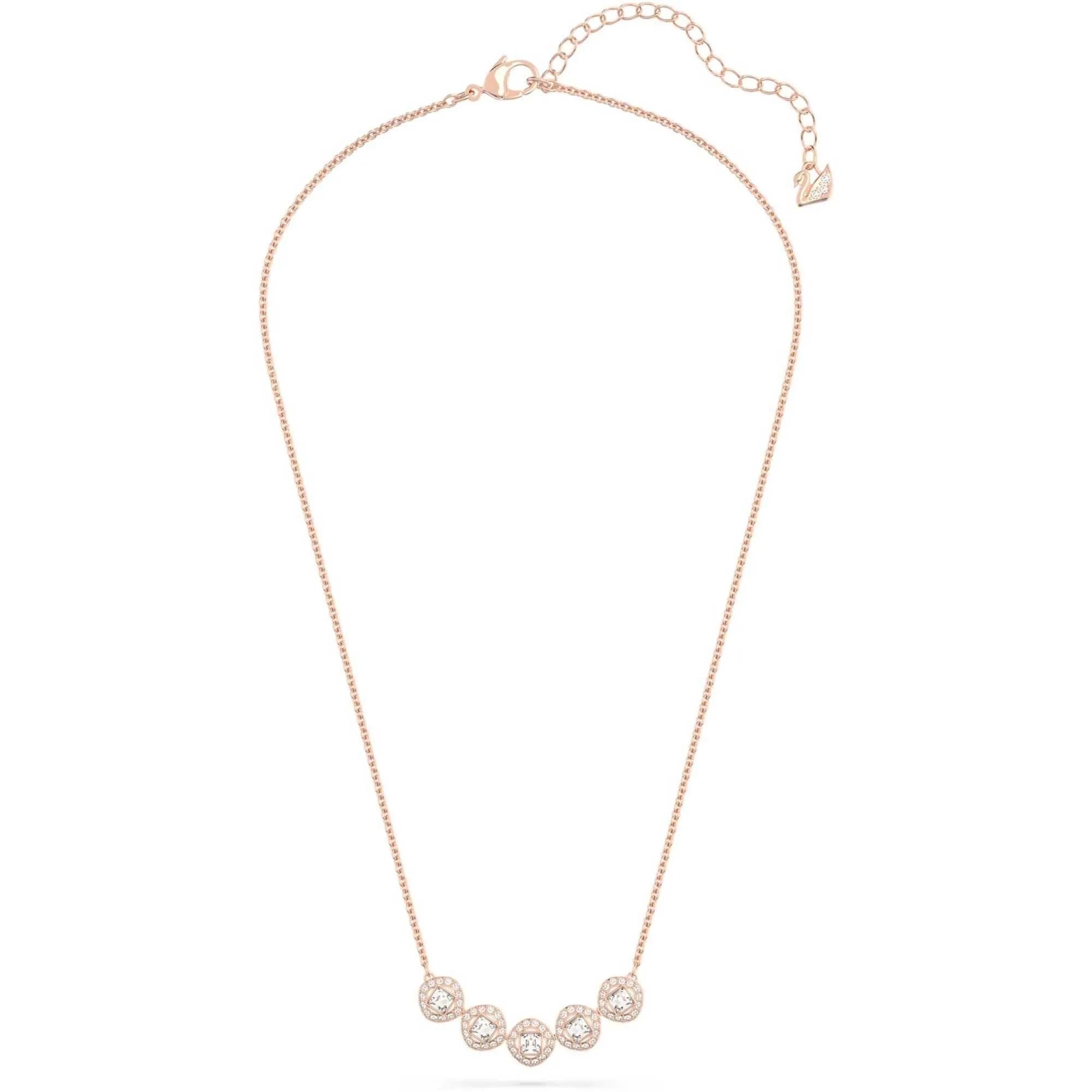 Swarovski Jewelry Swarovski Women's Necklace - Angelic Rose Gold Plated and Crystals | 5646715