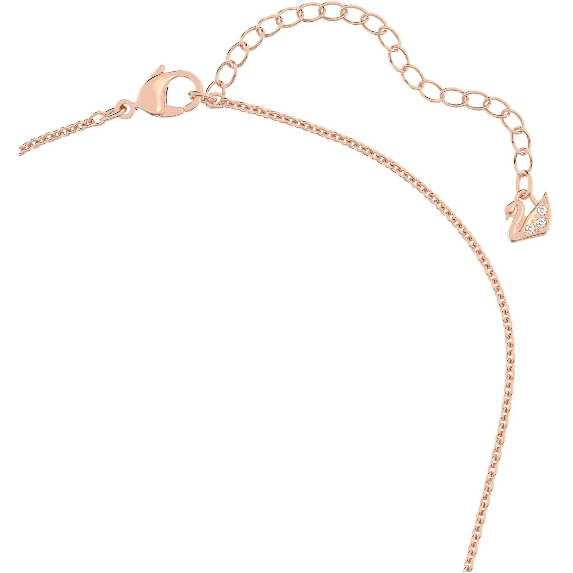 Swarovski Jewelry Swarovski Women's Necklace - Angelic Rose Gold Plated and Crystals | 5646715