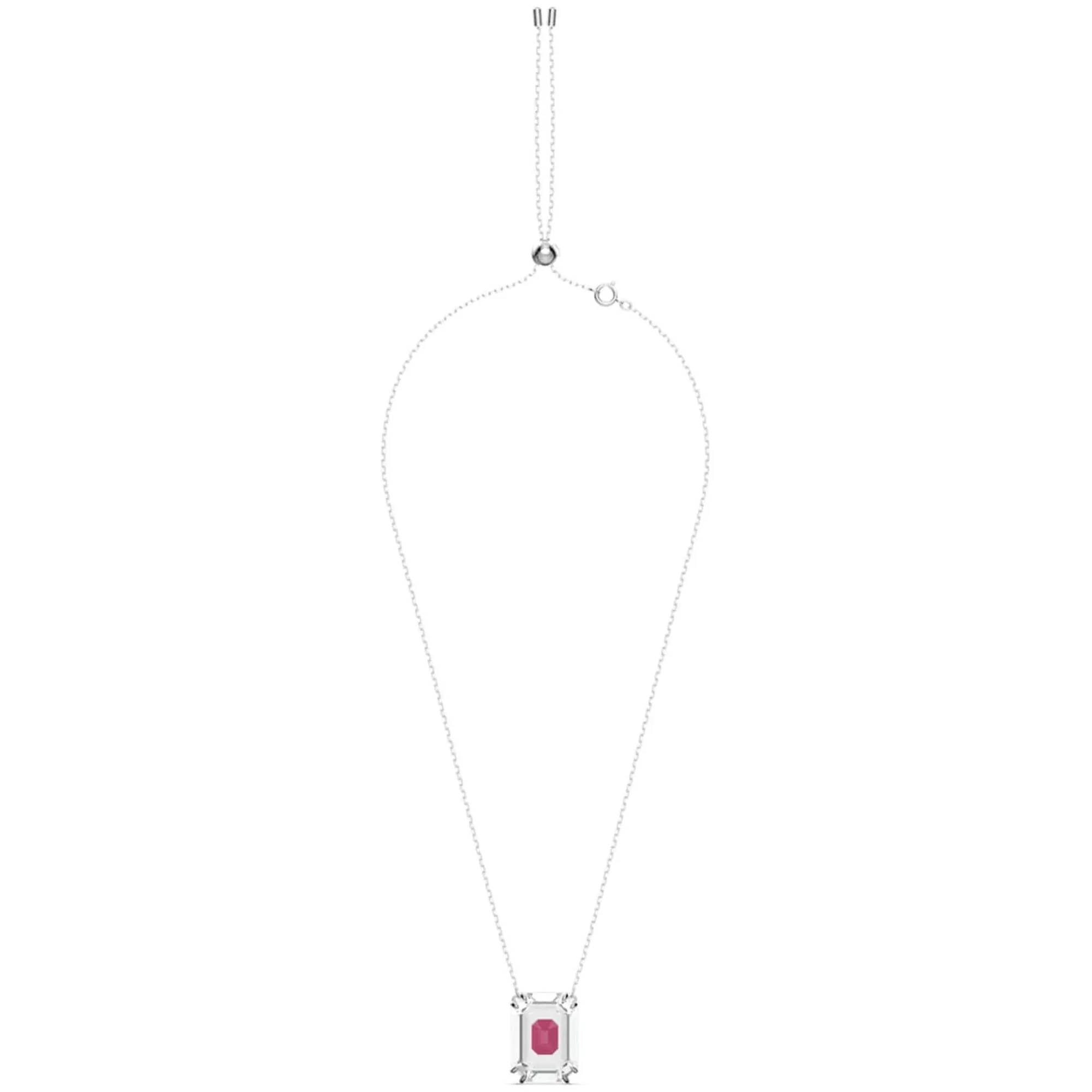Swarovski Jewelry Swarovski Women's Necklace - Chroma Octagon Cut Crystal with Rhodium Plated | 5608647