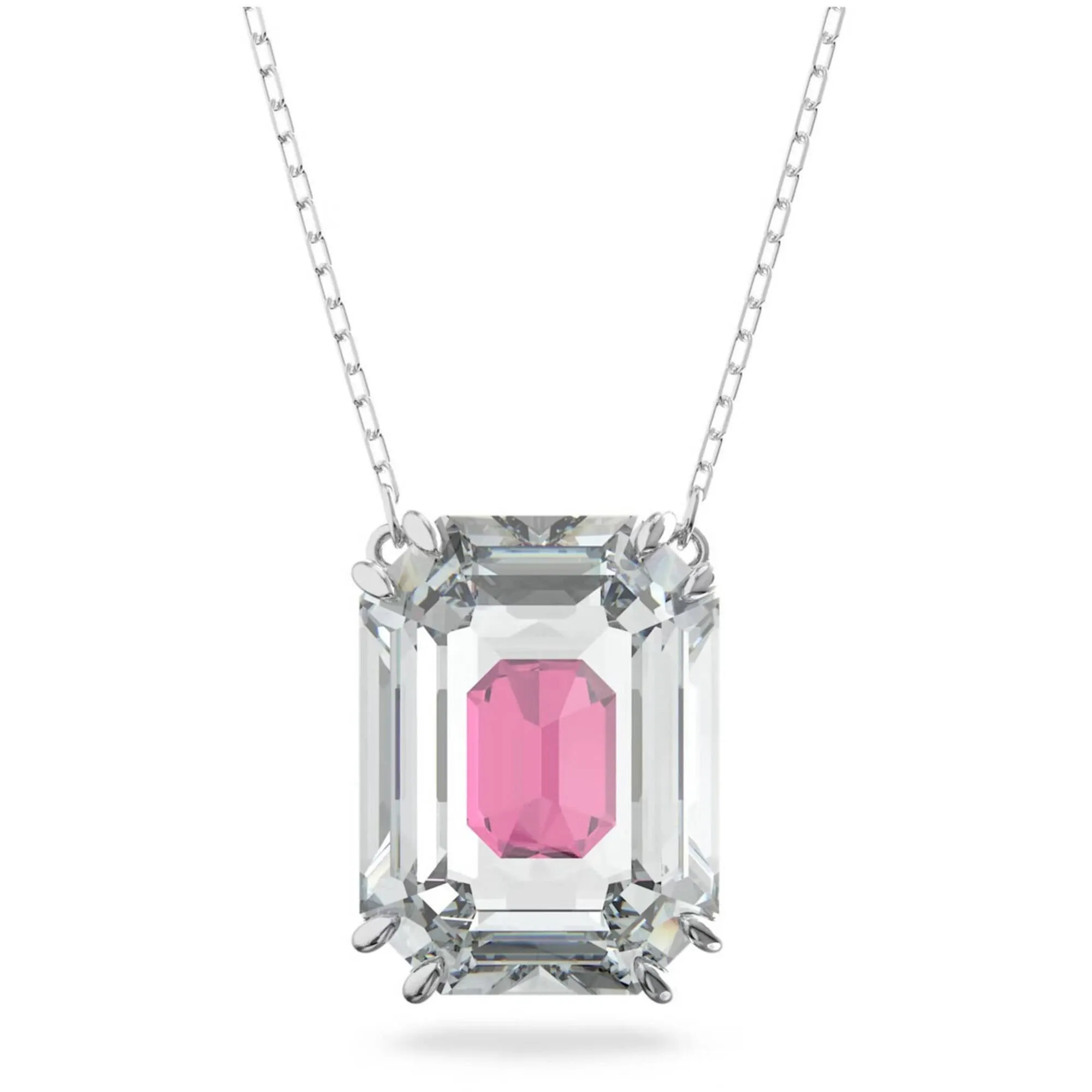 Swarovski Jewelry Swarovski Women's Necklace - Chroma Octagon Cut Crystal with Rhodium Plated | 5608647