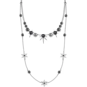 Swarovski Jewelry Swarovski Women's Necklace - Fantastic Rhodium Plated Grey & Clear Crystal | 5230604