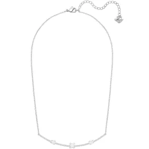 Swarovski Jewelry Swarovski Women's Necklace - Gray Rhodium-Plated Pave & Clear Crystal | 5272361