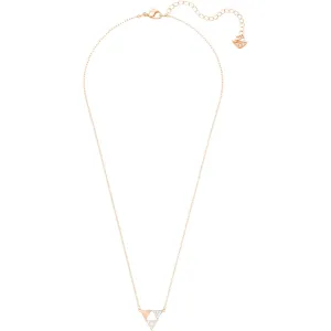 Swarovski Jewelry Swarovski Women's Necklace - Heroism Rose Gold Tone Plated White Crystals | 5528935