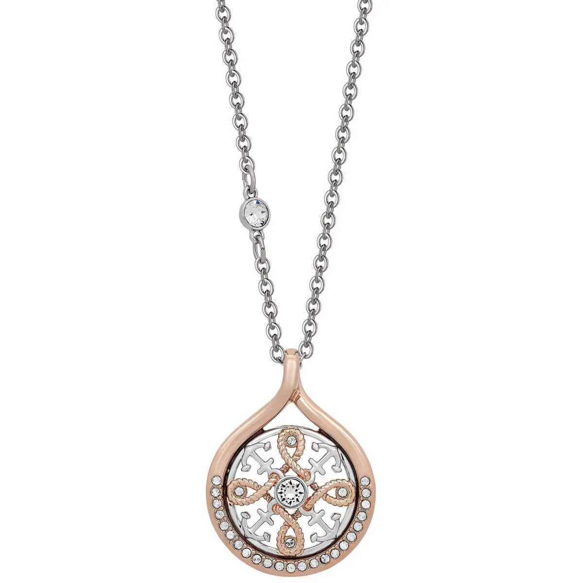 Swarovski Jewelry Swarovski Women's Necklace - Humanist Two Tone Anchor Pendant | 5431847
