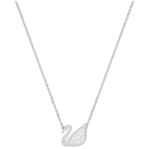 Swarovski Jewelry Swarovski Women's Necklace - Iconic Swan Crystal Pearl Rhodium Plated | 5416605