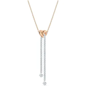 Swarovski Jewelry Swarovski Women's Necklace - Lifelong Heart Rose Gold and Silver Tone | 5517952