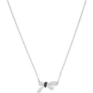 Swarovski Jewelry Swarovski Women's Necklace - Mademoiselle Rhodium Plated Bow Pendant | 5542086