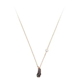 Swarovski Jewelry Swarovski Women's Necklace - Naughty Rose Gold and Black Crystals | 5516018