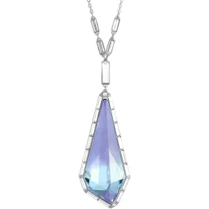 Swarovski Jewelry Swarovski Women's Necklace - Purple and Clear Crystals Pendant, 28 inch | 5092181