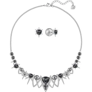 Swarovski Jewelry Swarovski Women's Necklace Set - Fantastic Gray & Clear Crystal | 5259472