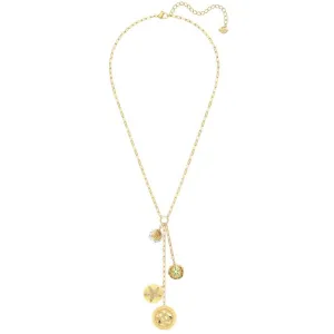 Swarovski Jewelry Swarovski Women's Necklace - Shine Yellow Gold Plated Colored Crystals | 5524186